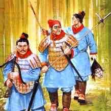Typical petarung masa dynasty Qin